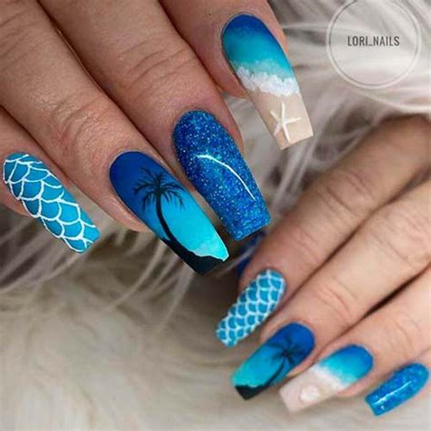 Dive into the Depths of Nail Designs: Ocean-Inspired Masterpieces