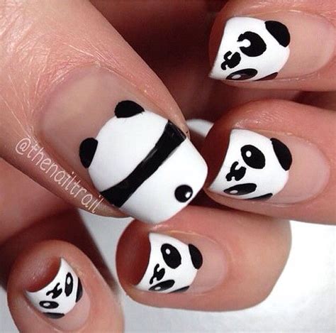 nail designs panda