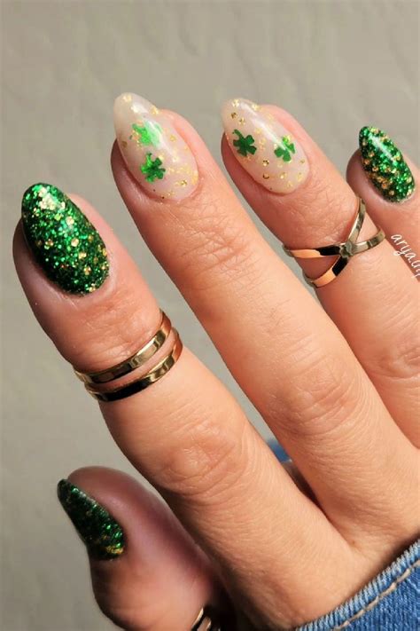 nail designs patricks day