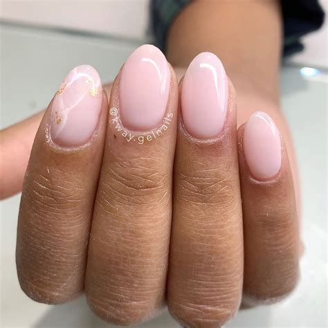 Nail Designs Round Shape Pink