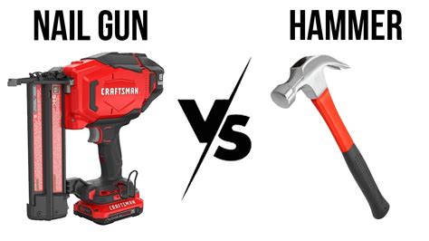 Nail Gun vs Hammer