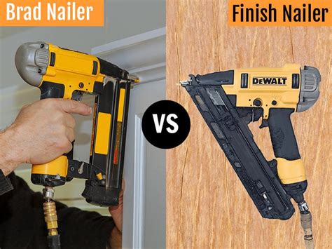 Brad Nailer vs Finish Nailer What's the Difference? Making Manzanita