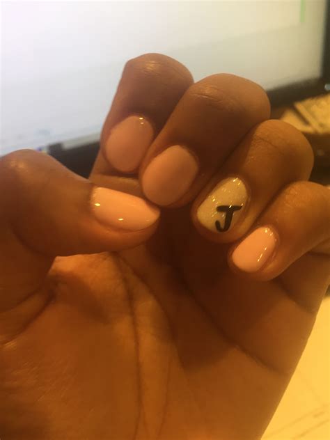 Nail Ideas With Boyfriend Initials