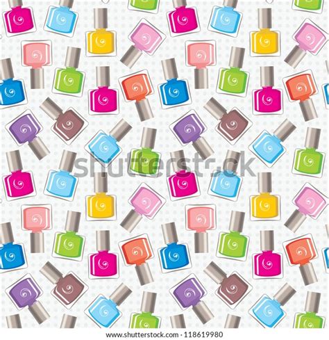 Nail Polish Pattern Clip Art