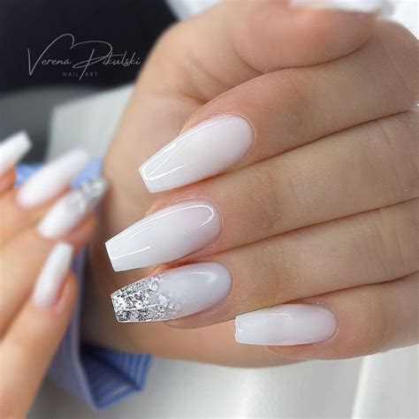 Nail White Shimmer