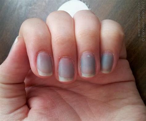 Nails Blue Oxygen