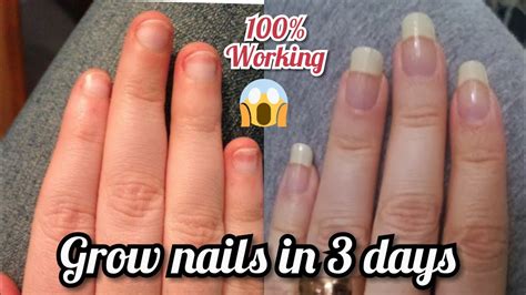 Nails Growing Super Fast