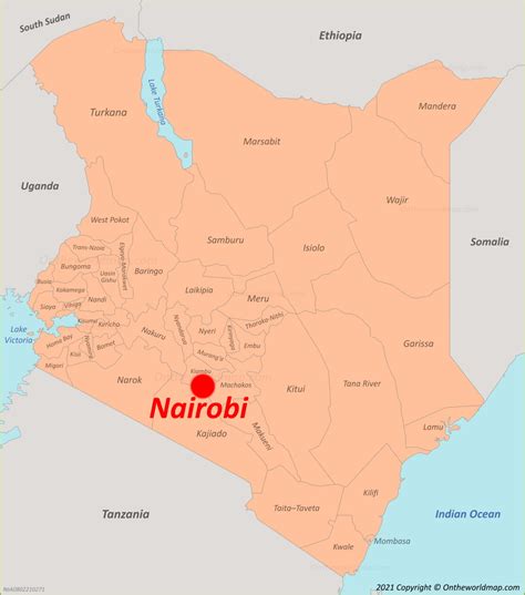 Nairobi Kenya Location