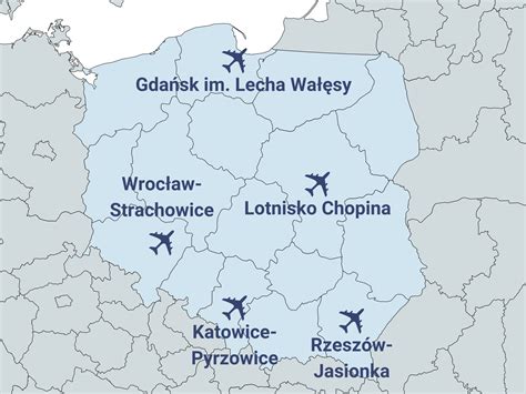 największe lotniska w polsce