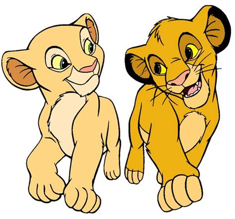 nala and simba baby