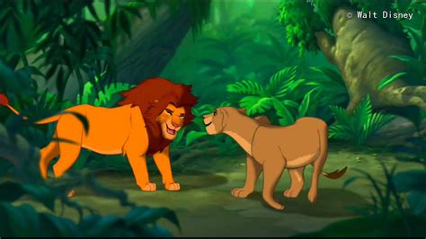 nala and simba reunite