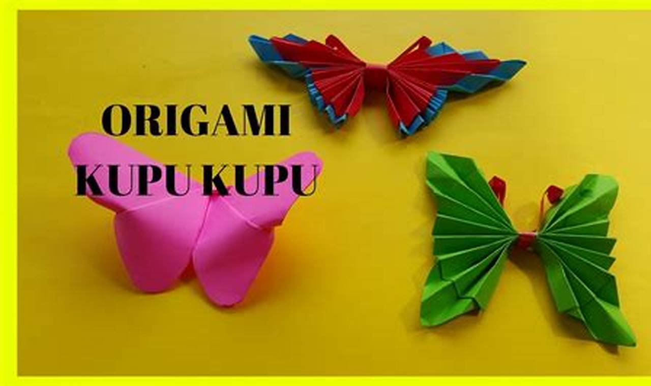 nama lain dari kertas origami