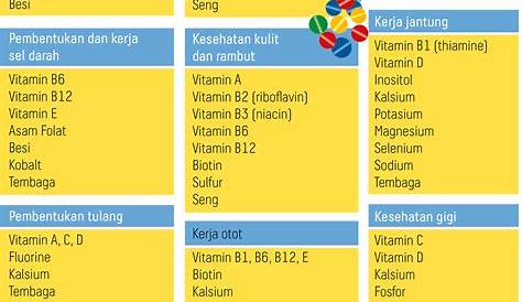 Mengenal 8 Komponen Dari Vitamin B Kompleks Cairo Food - Riset