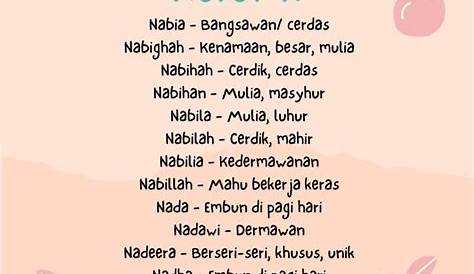 Nama Bayi Perempuan Klasik Melayu / 125 Nama Bayi Perempuan Islami