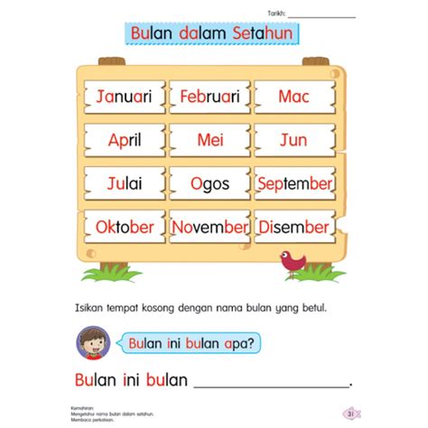 Nama Hari dalam Bahasa Indonesia