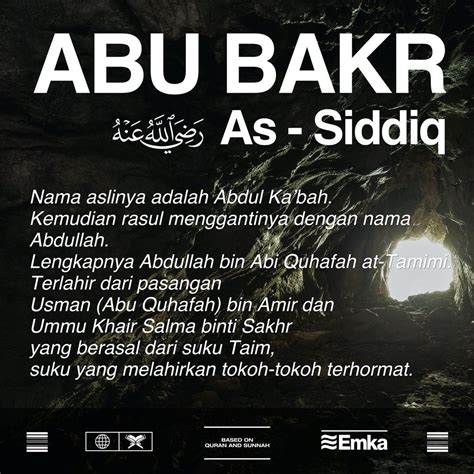 Nama Kecil Abu Bakar