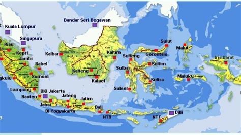 nama kota dan kabupaten di indonesia