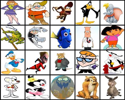 Name The Cartoon Character Quiz Printable simplexpict.co