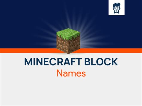 name a random minecraft block