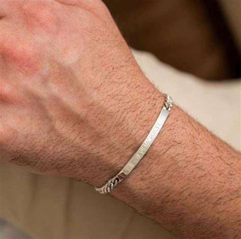 Name Bracelets Silver