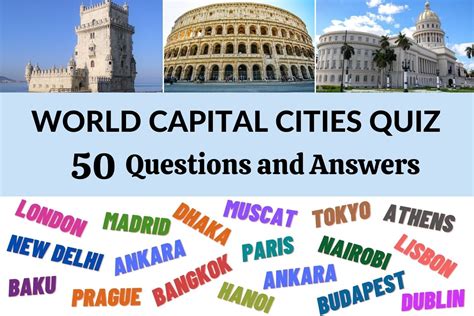 name capital cities quiz