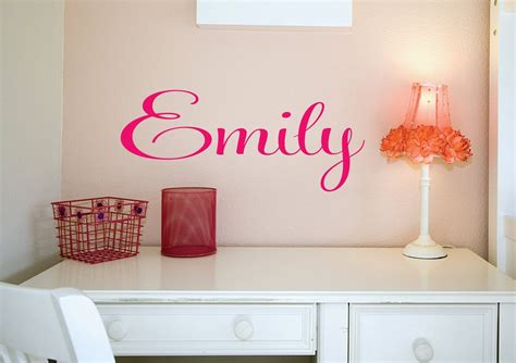 Name Decal For Wall