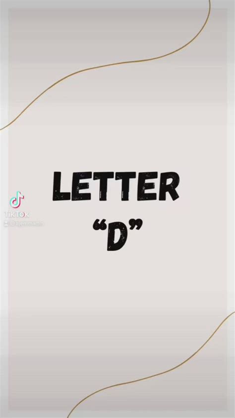 Name Ideas Letter D
