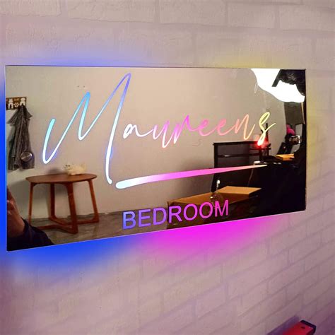 Name In Lights For Bedroom Wall