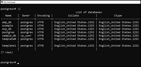 Name List For Database