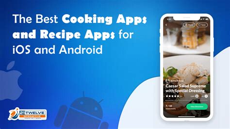 name of the Best Food Recipe and Cooking Apps for Android and iOS