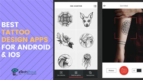 name of the Best Tattoo Design Apps for Android and iOS