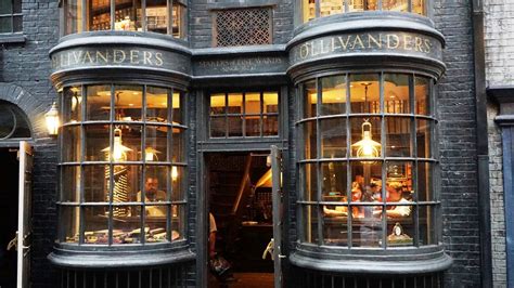 name of wand shop in harry potter