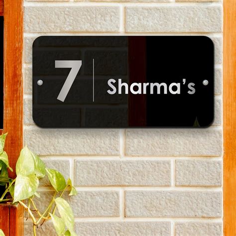 Name Plate For House Door