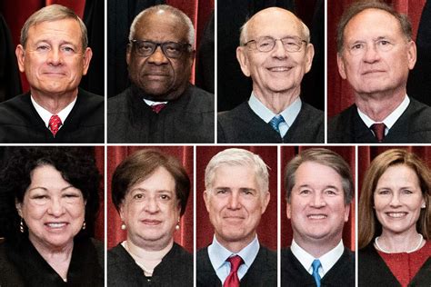 name supreme court justices current