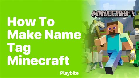 Name Tag Table Minecraft