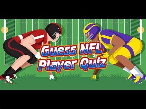 name the nfl player quiz