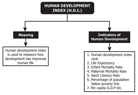 name two indicators of human development index class 12