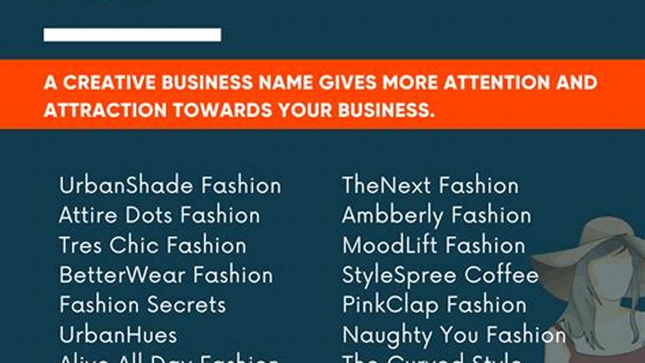 Names for a Fashion Show