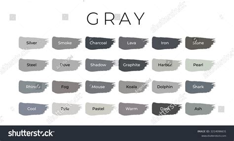 Names For Grey Paint