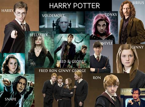 names from harry potter characters