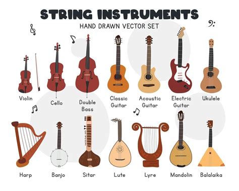 names of all the string instruments