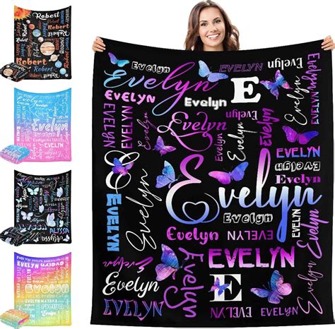 Names On Fleece Blankets
