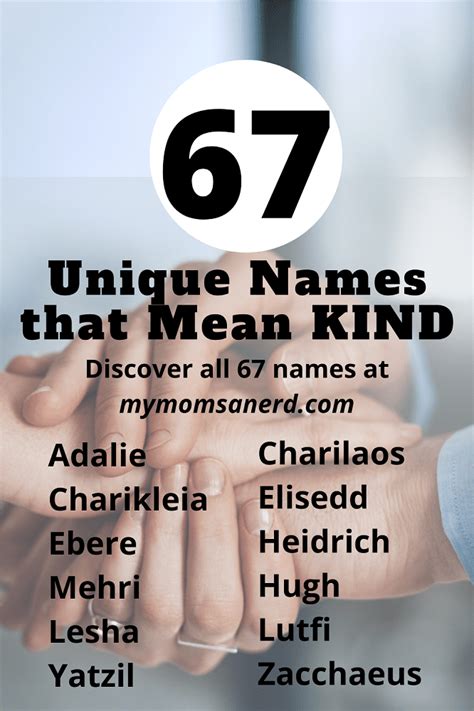 names that mean kindness girl