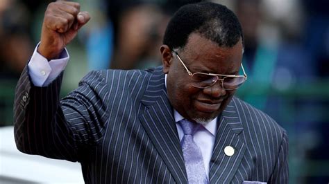 namibia president dies