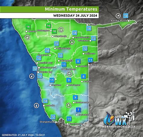 namibia weather march