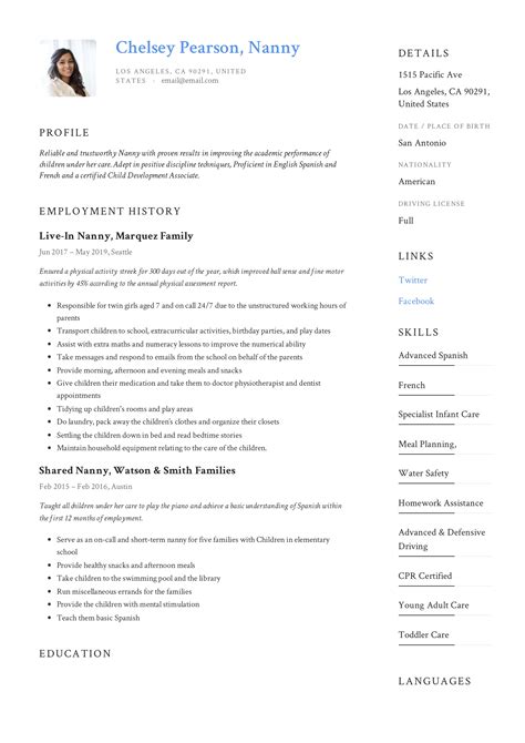 Child Care Job Description Resume Unique Child Care