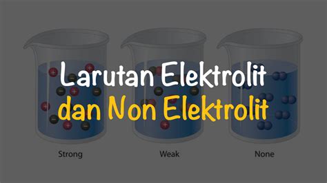 NaOH Elektrolit atau Non Elektrolit?