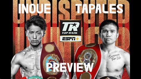 naoya inoue vs tapales predictions youtube