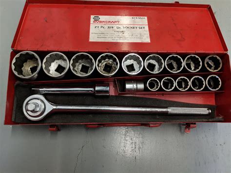 Napa 3/4 Drive Socket Set