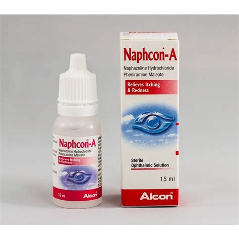 Naphcon A Ophthalmic Drops: Effective Relief for Eye Allergies